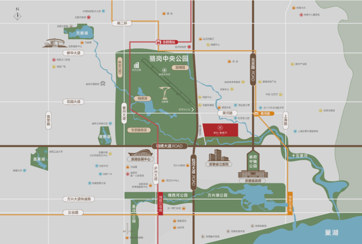 合肥琥珀星樾湾-营销中心位置-官网售楼中心